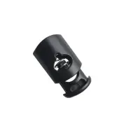 30 Pcs Plastic Drawstring Toggle Spring Stop Single Hole String Cord Locks fo...