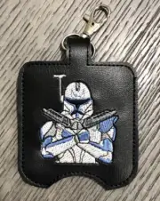 Clone Wars Captain Rex Carrying Holder Case for Mini 1oz Hand Sanitation