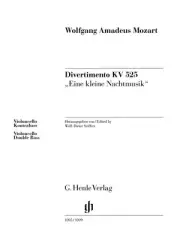 Mozart Divertimento K525 Eine kleine Nachtmusik for Cello Bass Part Henle Urtext