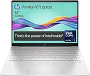 HP Pavilion Plus 14" Laptop, 14-inch 2.8K OLED Display, Intel Core Ultra 7 155H Processor, 16GB RAM, 1TB SSD, Intel Iris Xe Graphics, Windows 11, 1.44kg Weight, Long Battery Life, Silver, B22Z3PA