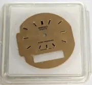NEW SEIKO H448-500LR Analog Digital Chronograph Watch Dial Gold Tone Markers