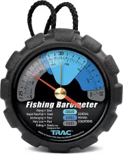 Fishing Barometer | Features an Adjustable Pressure Change Indicator with Refere