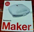 DOME 2 Slice Toaster Sandwich Toaster Maker Non Stick