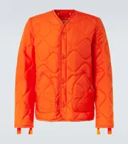 [Junya Watanabe] Junya Watanabe Ark Air quilted ripstop jacket AU 87 orange
