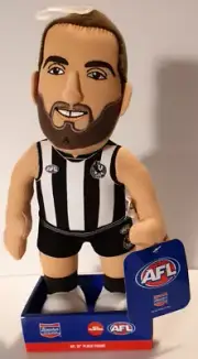 COLLINGWOOD MAGPIES Brodie Grundy Bleacher Creatures AFL 10" Plush Doll **BNWT**