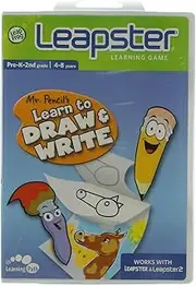 LeapFrog Leapster Learning Game Mr. Pencil's Learn to Draw and Write