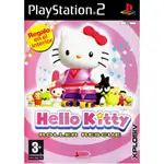 DVD 遊戲磁帶 PS2 HELLO KITTY 滾輪救援
