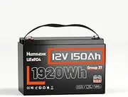 12V 150AH LiFePO4 Battery, Lithium Iron Phosphate