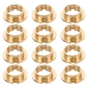 12 Pcs Quartz Clock Accessories Dial Movement Nut Repair Accessory
