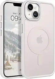 BENTOBEN for iPhone 13 Case/iPhone 14 Case, Magnetic Skin-Friendly Touch Slim Matte Phone Cases Compatible with Magsafe, Frosted Shockproof Full-Body Protective Cover for iPhone 13/14 6.1 Inch, Stone