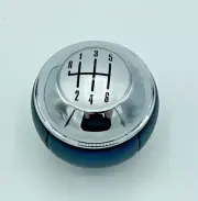 Genuine MINI R52 R53 Manual Transmission Shift Knob Leather Chrome 25117542272