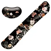 Keyboard Wrist Rest Mouse Wrist Support Set, Memory Foam Wrist Rest Pad for C...