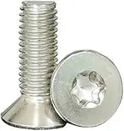 5 (pcs M3 M4 M5 M6 M8 316 Stainless Steel SUS316 ISO14581 GB2673 Torx CSK Countersunk Screw Six-Lobe Flat Head Safe Security Screw Bolt(8mm,M3 50pcs)