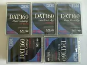 Lot of 5 New Factory Sealed IBM DAT160 80 / 160 GB Data Cartridge Tapes 23R5635