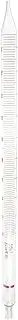 50ml Clear Glass Pipette - Heatproof Calibrated Dropper for Laboratory Use