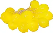 ULDIGI 1 String Lemon Shaped LED String Lights Decorative Battery Operated Lights for Indoor Outdoor Decoration for Bedrooms Parties Weddings Romantic Atmosphere