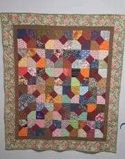 Handmade Patchwork Quilt-Made By Me-One Only-120cm X 140cm