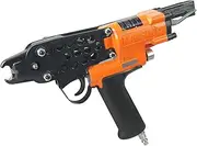 Kamsin K-SC7C 15 Gauge Pneumatic Hog Ring Gun 3/4-Inch Crown Air Power Hog Ring Plier 4.8mm Closure Diameter C Ring Gun Hog Ring Staple Gun for Fencing, Spring Mattress, Wire Cage