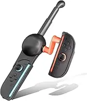 Nargos Fishing Rod Controller for Nintendo Switch 2/ Switch/Switch Oled, Gaming Accessory, Compatible with Bass Pro Shops: The Strike & Fishing Star World Tour, Ideal for Family Fun & Gifting