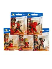 The Incredibles Micro Collection Set 5 Cake Toppers