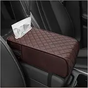 Armrest Box Booster Pad for Mazda for Mazda3 3 for Axela Hatchback (Type BP/BN/BM/BL/BK) 2003-2023 Car Armrest Cushions Box Mats Center Console Cover(E)