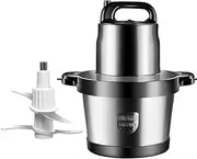 Large-Capacity Minced Meat Grinder, Multi-Function Vegetable Blender Portable Electric Garlic Food Processor for Meat/Fish/Vegetable/Baby Food,C