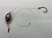 8 oz. Modified Grouper Rig – 9/0 Circle Hook 48" 100# Test Bottom Fishing Rig