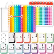 Math Flash Cards Efficient Math Game Set with Addition Subtraction Multiplicatio