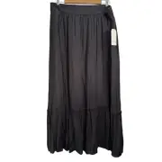 Wonderly Womens Ansel Gray Maxi Skirt Size XL . NWT