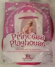 Pop-Up Princess Playhouse Pink and White Glow in the Dark Summer Sleepover Fun