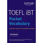 TOEFL POCKET VOCABULARY: 600 WORDS+420 IDIOMS+PRACTICE QUESTIONS (2 ED.)/KAPLAN TEST PREP ESLITE誠品