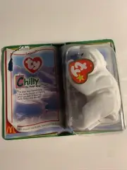 McDonalds Teenie Beanie Babies - 2000, CHILLY the POLAR BEAR