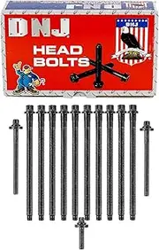 DNJ HBK827 Head Bolt Kit For 07-15 Mini Cooper, Cooper Countryman, Cooper Paceman 1.6L L4 DOHC Naturally Aspirated, Turbocharged N16B16A,N18B16A,N14B16C,N12B16A,N14B16A