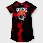 Ready Player One Dress Womens Large Tie Dye Gunter Long Shirt Tee Sleepwear NWT