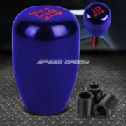 M10 X 1.5 5-SPEED MT/MANUAL TRANSMISSION ALUMINUM SHORT THROW SHIFTER KNOB BLUE