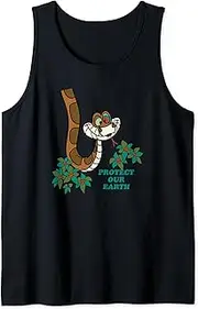 [Disney] The Jungle Book Protect Our Earth Kaa Earth Day Tank Top