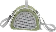 Breathable Small Animal Carrier Sling Bag for Hamsters Squirrels Sugar Gliders Comfortable Mesh Design for Outdoor Travel Activities Versatile Pet Accessory
