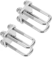 4pcs Trailer Model Trailer u Bolt Kit U Bolts for Trailer Axles U Bolt Clamp Square u Bolt Boat Trailer u Bolts Stainless u Bolt U Screw