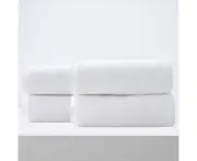 Renee Taylor Aireys 4 Piece Snow Bath Sheet Pack