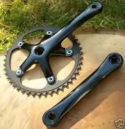 MURPHY Alloy Fixed Gear Bicycle Track Bike Crankset 46T 165MM - SHIPS FREE USA
