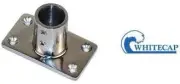 WHITECAP 90 Degree Rectangular Base S.S. Boat Rail Mount, 1" #6141C