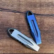 Titanium Alloy Pocket Pry Bar Crowbar Opener Keychain Portable Multi Tool EDC