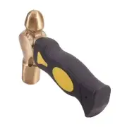 1Lb Brass Hammer Mallet Short Handle Stamping Texturing Cutters Hammer