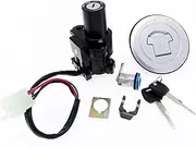 Ignition Switch for CBR 600RR for CBR600RR 2003 2004 2005 2006 Motorcycle Ignition Switch Gas Cap Fuel Tank Cover Seat Lock Key Motorcycle Ignition Switch Lock