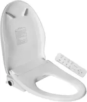 Electric Bidet Toilet Seat Spray Drying Remote Control,Heated V Shape Self-Clea
