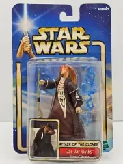 HASBRO Star Wars Attack Of The Clones Senator Jar Jar Binks 1:16 Scale 4" Fig.
