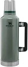 Stanley Classic Legendary Thermos Flask 2.3L - Keeps Hot or Cold For 45 Hours - BPA-Free Stainless Steel Leakproof Coffee Flask - Dishwasher Safe - Green