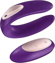 Satisfyer Partner Plus Remote Control Vibrators, Purple