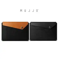 在飛比找蝦皮購物優惠-Mujjo 全皮革筆記本電腦保護套適用於所有筆記本電腦 13