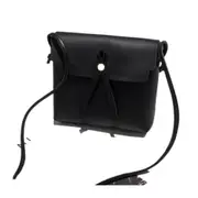 3PCS Women Single-shoulder Leisure Simple Retro Suqare Shape Bag black